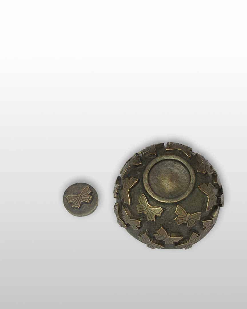 Mini urn - De Vlinder 2 - De Levensboom Urnen - Bijzondere Urn